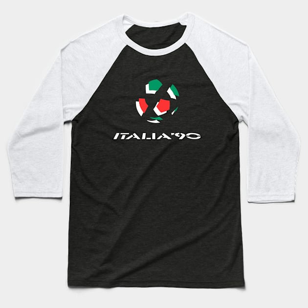 Italia '90 - vintage logo Baseball T-Shirt by BodinStreet